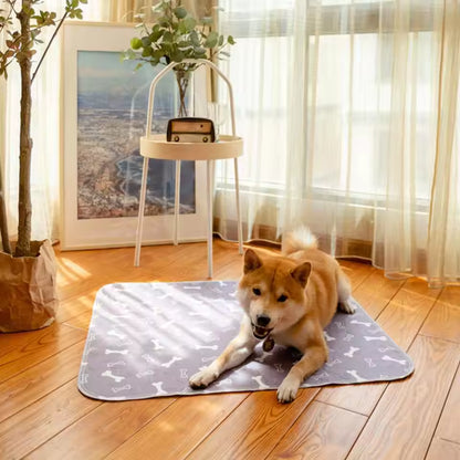 EMPSIGN Dog Crate Pad - Reversible Kennel Mat (Cool & Warm), Machine Washable, Cozy Star Pattern Sleeping Pad for Small Medium Large Dogs