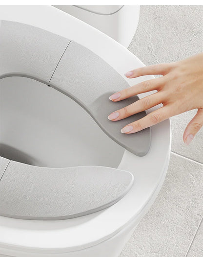 Folding Baby Potty Training Seat Mat + Storage Bag Portable Travel Toilet Seat Cushion for Kids Children's Potty Mat