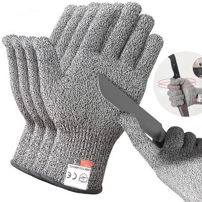 HPPE Level 5 Safety Anti Cut Gloves High-strength Industry Kitchen Gardening Anti-Scratch Anti-cut Glass Cutting Multi-Purpose
