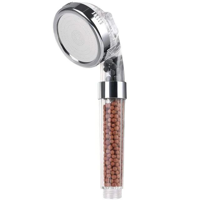 Filtered Shower Head with Handheld, New 3 Functions High Pressure SPA Water Saving Handheld Rainfall Anion Filter Shower