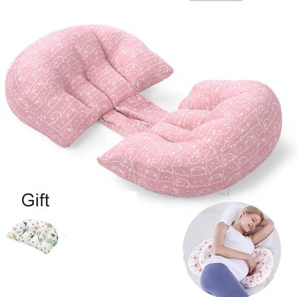 New Cotton Waist Maternity Pillow For Pregnant Women Pregnancy Pillow U Full Body Pillows To Sleep Pregnancy Cushion Pad Product