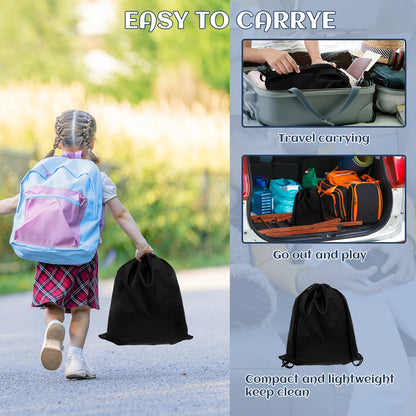 Kids Booster Seat Portable PVC Comfort Child Car Cushion Inflatable Travel Backless Space Saving Easy Fold With Bag