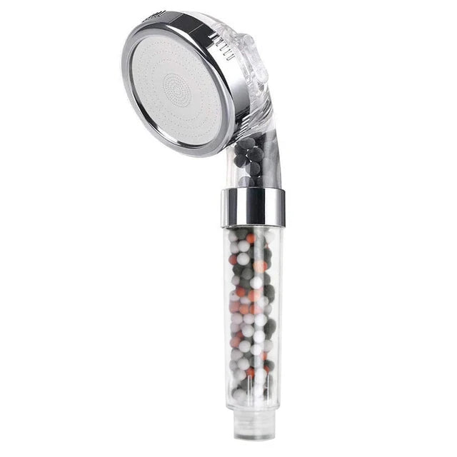 Filtered Shower Head with Handheld, New 3 Functions High Pressure SPA Water Saving Handheld Rainfall Anion Filter Shower