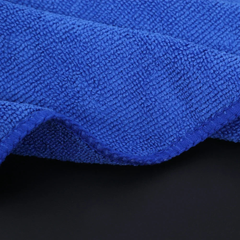 25-100PCS  Microfibre Cleaning Auto Soft Cloth Quick Dry Large Soft 30X30CM Car Wash Cloths Home Cleaning Micro Fiber Towels