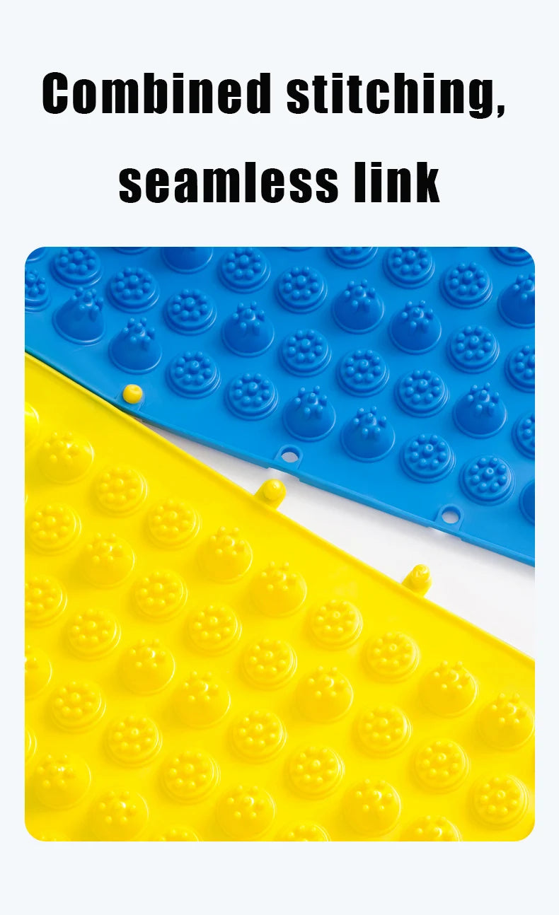 Massage pad plantar finger pressure plate foot massage sensory toy children and adults thickened to relieve tension fun game mat