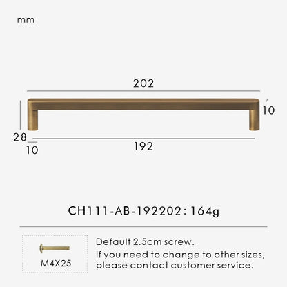 Brushed Brass Cabinet pulls Kitchen Cabinet Handles, Cabinet Pulls Kitchen Cabinet Hardware for Cupboard Nickel Brushed Antique Brass Matte Gold CH111