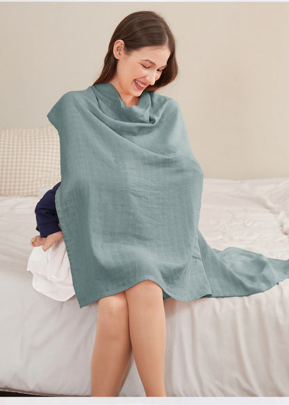 Women Breastfeeding Towel Insular Baby Blanket Cover Pregnant Prevent Exposure Scarf Bamboo Cotton Shawl Stroller Nursing Cover