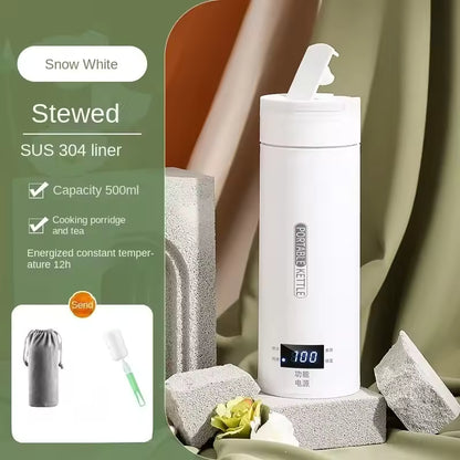 Portable Bottle Warmer for Travel, Portable Milk Warmer for Baby, Formula, Breast Milk & Water, On The Go Bottle Warmer with Long Battery Life, Even Heating, Precise Temperature Control