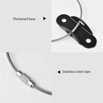 1Set Furniture Straps Baby Proofing Metal Anti Tip Furniture Anchors Kits Secure X90C