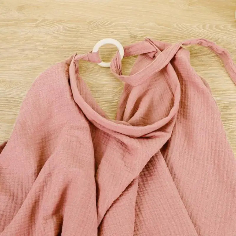 Baby Nursing Cover Breathable With Arched Neckline Women's Mum Apron Soft And Pure Cotton