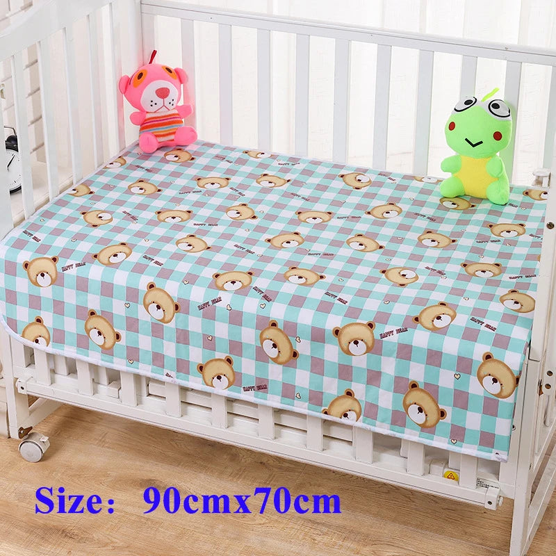 Changing Pad Cover for Baby Waterproof Bed Pad Kids Travel Mattress Protector Baby Reusable Changing Mats for babies Diaper Pads