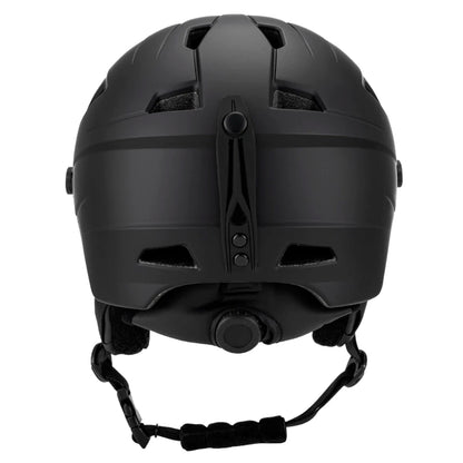 Snowboard Helmet with Ski Goggles, Ski Helmet and 2-in-1 Visor Detachable Goggles Set, Protective EPS Foam