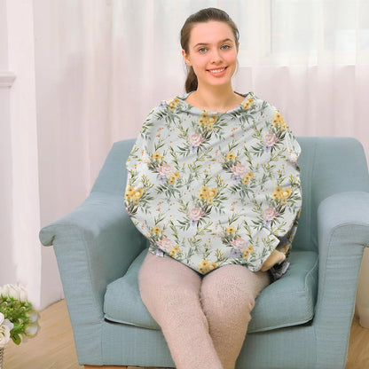 Happyflute Mum Nursing Scarf Breastfeeding Privacy Cover Infant Car Seat Stroller Baby Feeding Cover Universal Nursing Covers