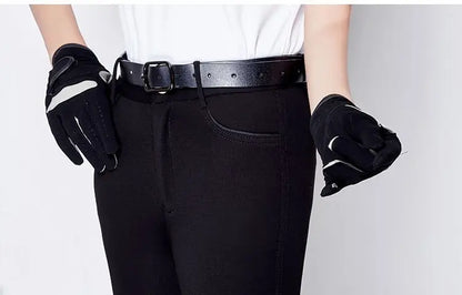 Summer Breathable Horse Riding Pants Adults High Waist Stretch Slim Fit Breeches Comfy Silicone Non-slip Tights Equestrian Pants