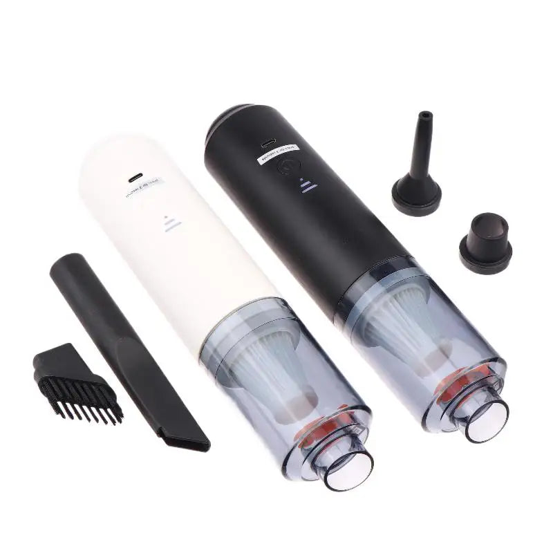 Wireless Dual Purpose Suction And Blowing Vacuum Cleaner Dual Use For Home And Car High Power Powerful Vacuum Cleaner Black
