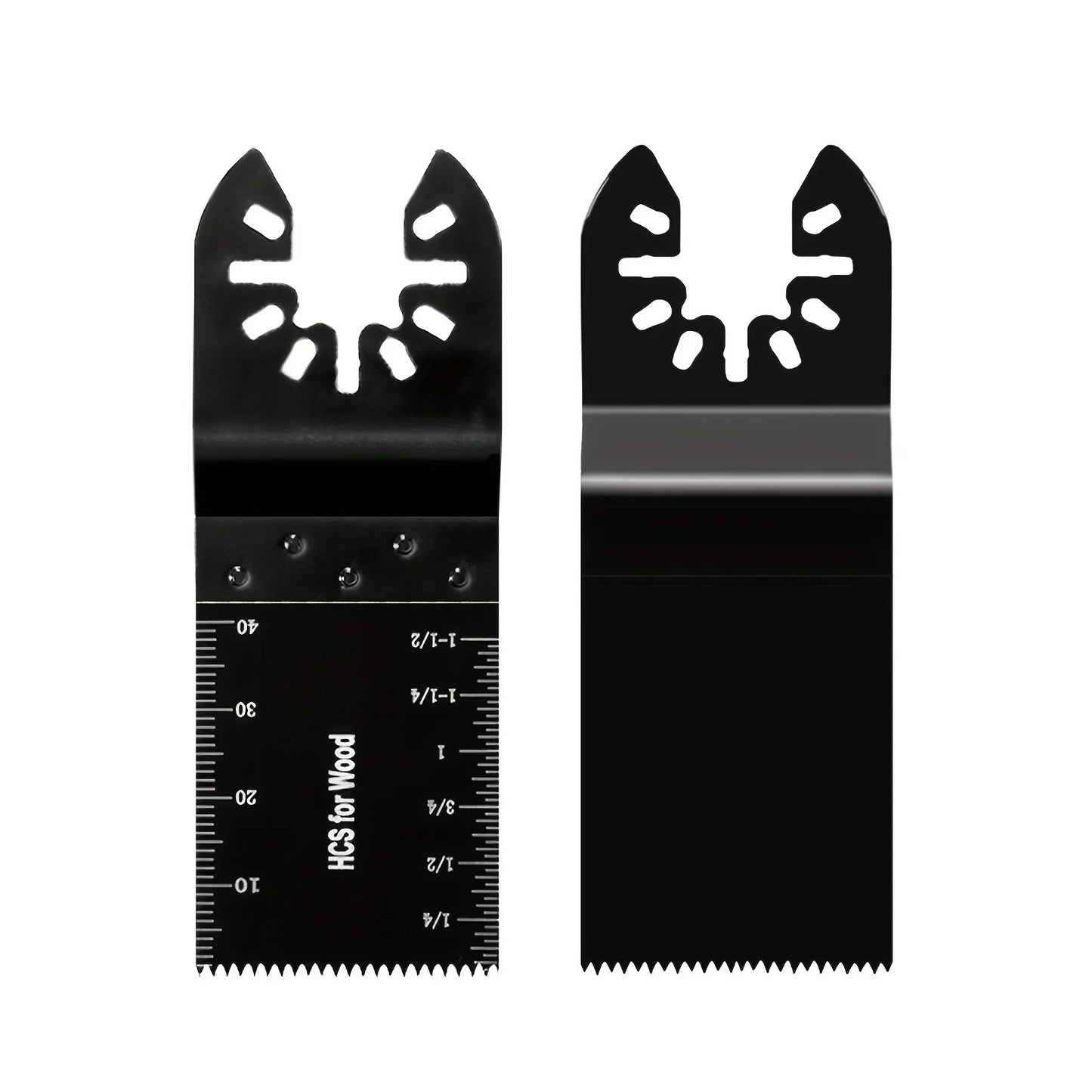 50Pcs Oscillating Tool Blades Professional Universal Oscillating Saw Blades Wood Multitool Blades Compatible with Dewalt, Milwaukee, Ryobi, Rockwell, Bosch