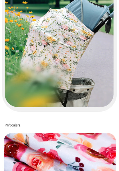 Happyflute Mum Universal Nursing Scarf Breastfeeding Privacy Cover Infant Car Seat & Stroller Baby Feeding Cover