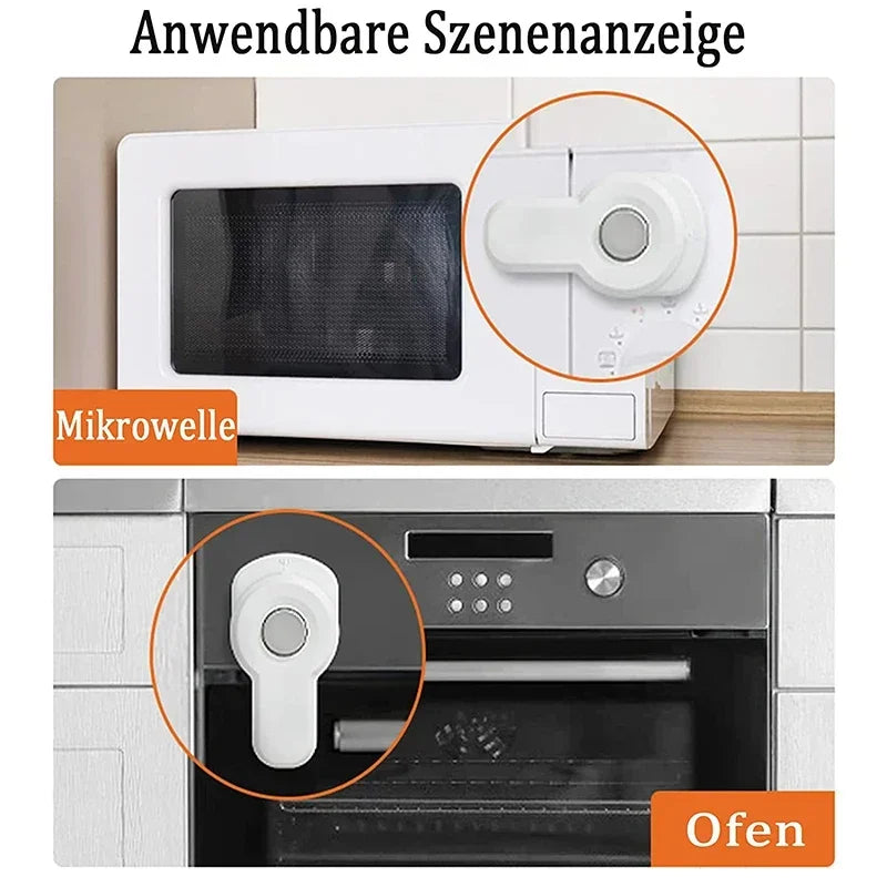 1pcs Baby Oven Door Lock for Kitchen Child Safety Locks Home Microwave Anti-opening Buckle Fixator Child Protection Locks