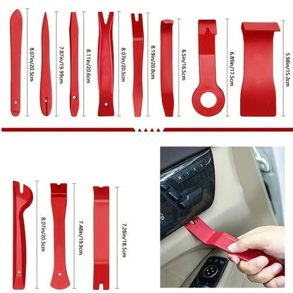 Car Trim Removal Set, Plastic Panel Fastener Removal Tool, Car/Trim/Panel/Door/Audio/Auto Clip Pliers/Terminal Removal Tool Kit