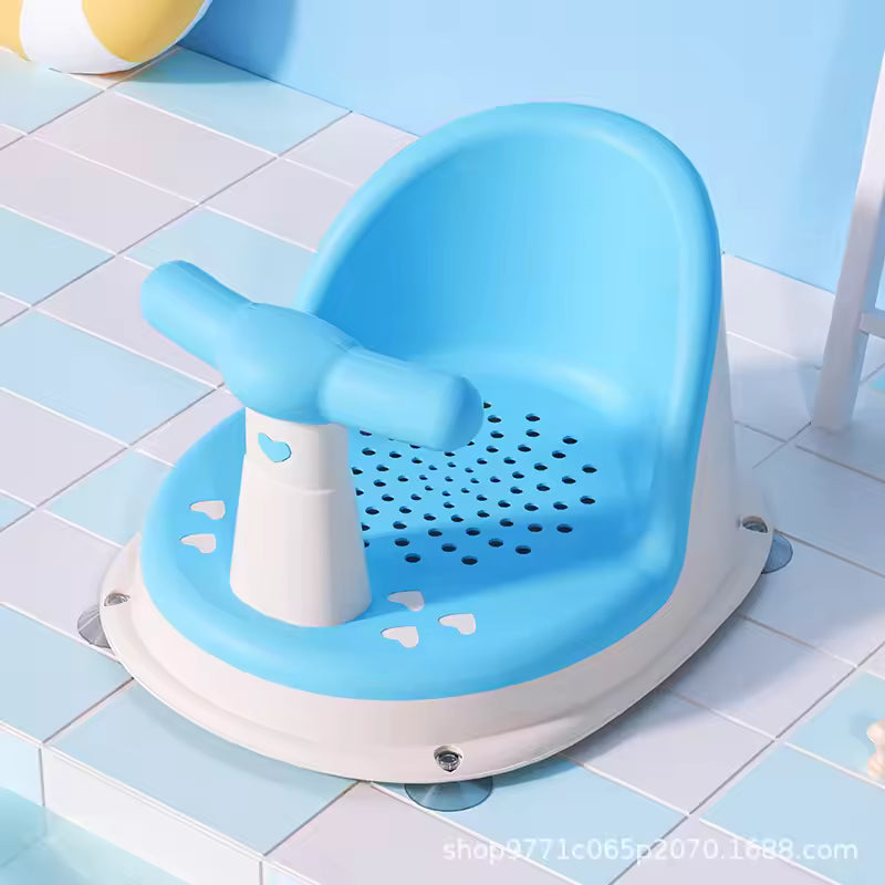 Baby Bath Seat for Babies 6 Months & Up, Non-Slip Toddler Bath Seat Portable Shower Stand for Newborns and Young Children Children's Growth Accessories