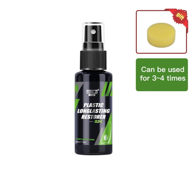 Plastic Restorer Back To Black Gloss Car Cleaning Products Auto Polish And Repair Coating  Renovator For Car Detailing HGKJ 24