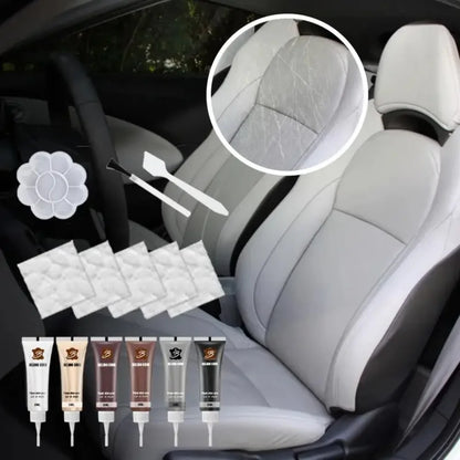 20ml Car Leather Repair Gel Car Seat Sofa Leather Finish Complementary Refurbishing Cream Paint Paste For Car Maintenance