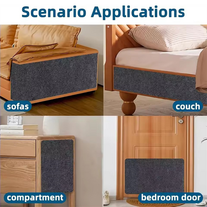 Cat Scratch Mat,Trimmable Self-Adhesive Carpet,DIY Climb Cat Scratcher for Cat Couch Furniture or Wall Protector,Covering Cat Tower,and Replacement Pads