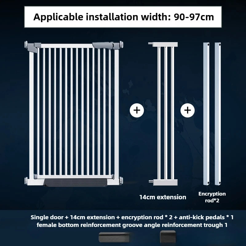 Pet Fences Strong Load-bearing Capacity Baby Gate Dog Kennel Security Door Easy Install Playpen for Dogs Pets Products