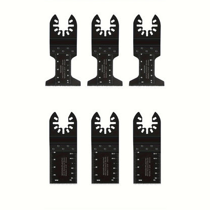 Multitool Blades Oscillating Tool Blade, Universal Titanium Oscillating Saw Blades for Metal Nails, Wood and Plastic, Multi Tool Blades Kits Fit Dewalt Milwaukee Ryobi Rockwell Fein