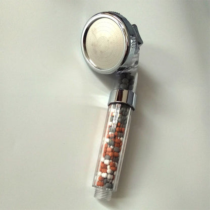 Filtered Shower Head with Handheld, New 3 Functions High Pressure SPA Water Saving Handheld Rainfall Anion Filter Shower