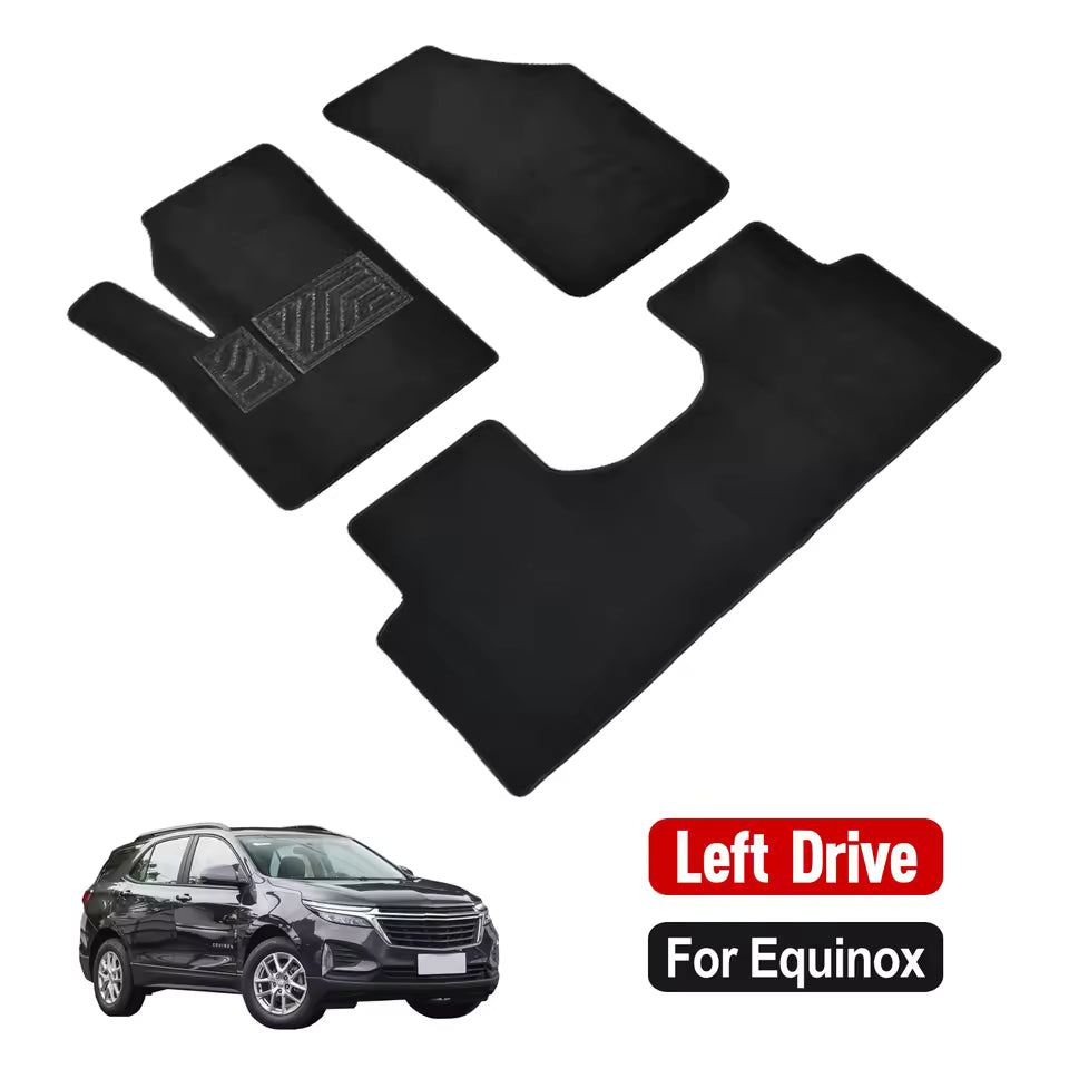 Floor Mats & Cargo Liner for 2018-2024 Chevrolet Chevy Equinox & GMC Terrain/Terrain Denali Car Mats Cargo Mat All Weather Floor Mats Trunk Mat Trunk Liner Accessories