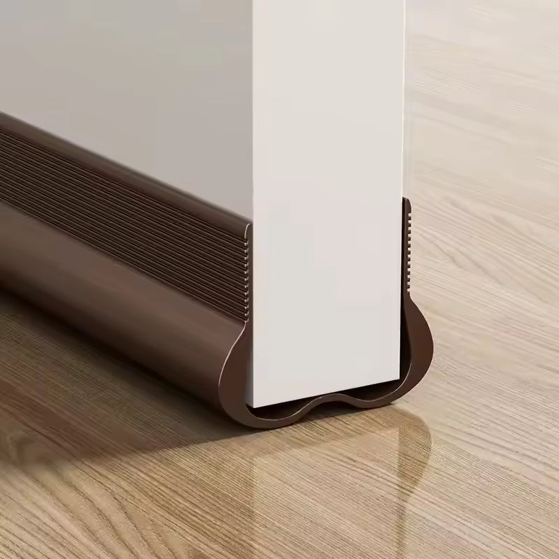 (2 Pcs) Under Door Draft Stopper, Under Door Blocker Size of Adjustable Size 93cm, Easy Install,Gap Filler, Reduces Air Draft, Noise & Sound, Door Seal for Improved Insulation