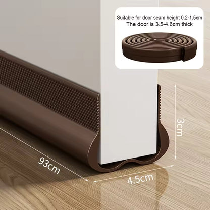 (2 Pcs) Under Door Draft Stopper, Under Door Blocker Size of Adjustable Size 93cm, Easy Install,Gap Filler, Reduces Air Draft, Noise & Sound, Door Seal for Improved Insulation