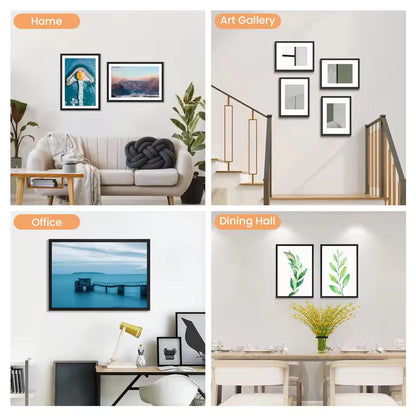 2Pcs photo frames Picture Frame Display Pictures 11x14 | 10x12 | 12x16 | A4 |  A5 picture frame