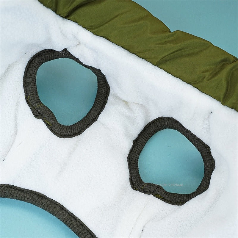 Dog Coat, XXXL Dog Jacket with Harness Built in, Waterproof Pet Winter Coat Snowsuit with Zip, Reflective Fleece Jacket for Extra Large Dogs, Great Dane