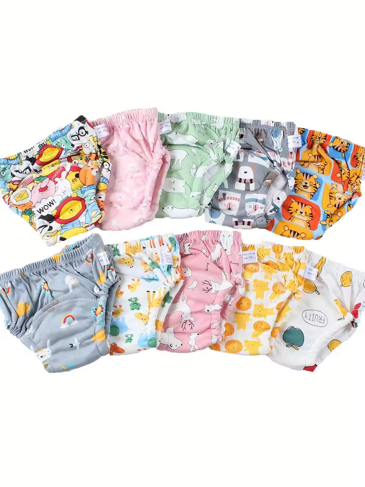 Potty Training Pants, Toddler Learning Designs Training Underwear (11 Packs,Multi-Colored)