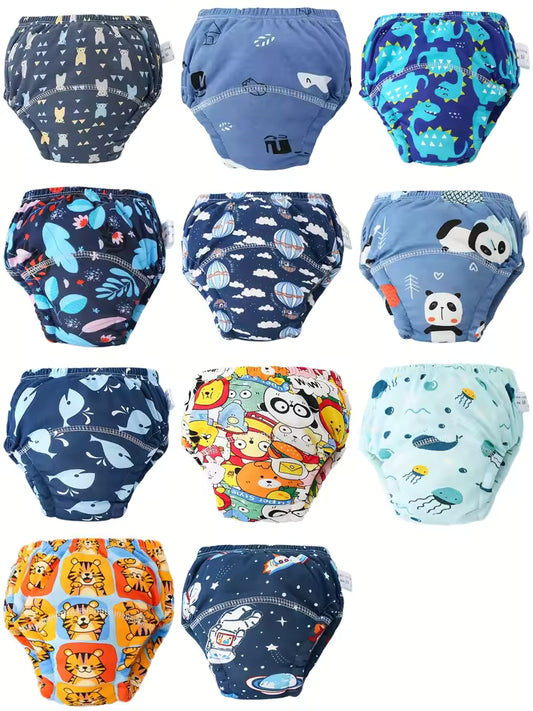 Potty Training Pants, Toddler Learning Designs Training Underwear (11 Packs,Multi-Colored)